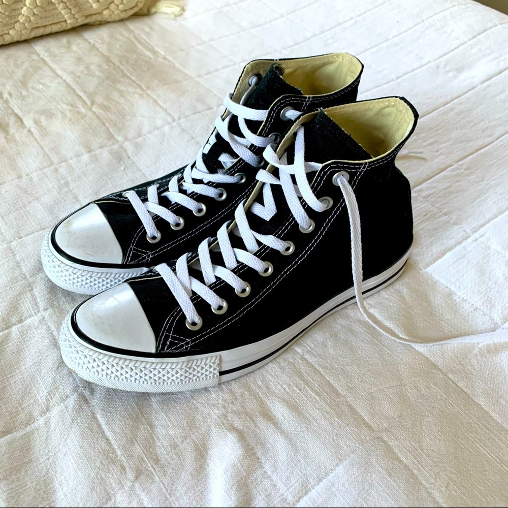 Black High Top Converse
